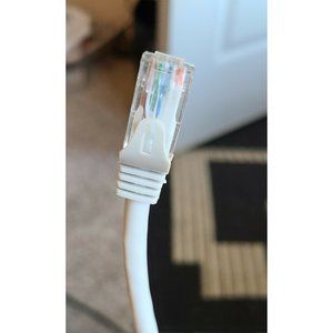 3 7ft - CAT6 Ethernet Network Patch Cables Cords RJ45 with snagless boots. Gray